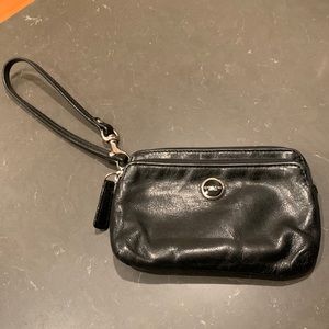 Coach clutch/wristlet